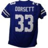 Tony Dorsett Autographed Dallas Cowboys Blue Jersey JSA 11113