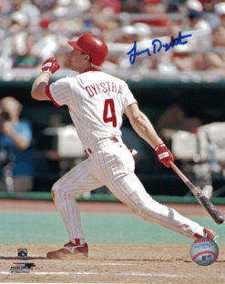 Lenny Dykstra Autographed/Signed Philadelphia Phillies 8x10 Photo 11133