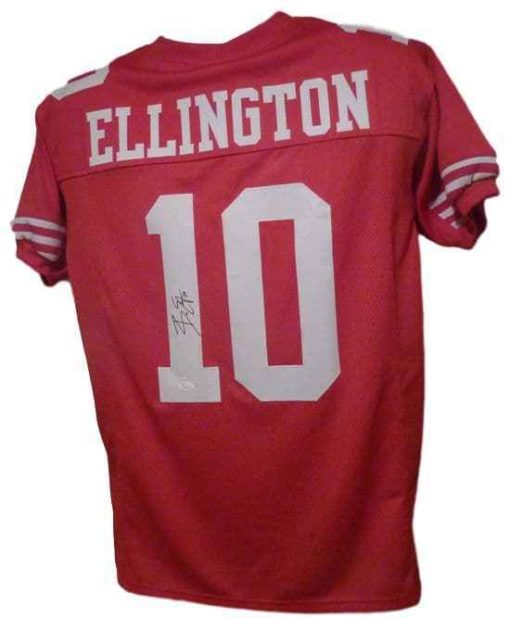 Bruce Ellington Autographed San Francisco 49ers Red XL Jersey JSA 11146
