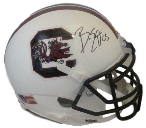 Bruce Ellington Autographed/Signed South Carolina Schutt Mini Helmet JSA 11149