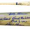 Bobby Thomson & Ralph Branca Signed Baseball Bat JSA Shot Around The World 11155