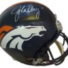 John Elway Autographed/Signed Denver Broncos Replica Helmet JSA 11181