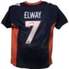 John Elway Autographed/Signed Denver Broncos XL Blue Jersey JSA 11183