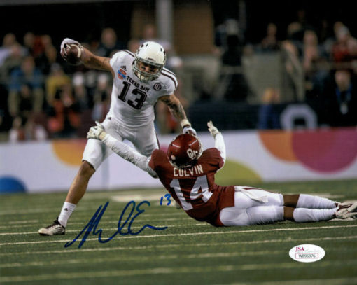 Mike Evans Autographed/Signed Texas A&M Aggies 8x10 Photo JSA 11217