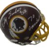 Rickey Sanders Autographed Washington Redskins Mini Helmet 70 Greatest JSA 11326