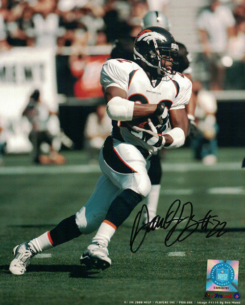 Olandis Gary Autographed/Signed Denver Broncos 8x10 Photo 11356
