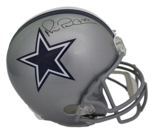 Michael Irvin Autographed/Signed Dallas Cowboys Replica Helmet JSA 11361