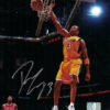 Devean George Autographed/Signed Los Angeles Lakers 8x10 Photo 11365