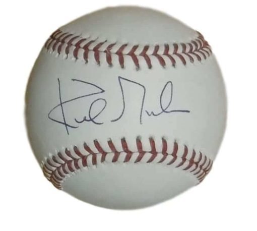 Kirk Gibson Autographed/Signed Tigers/Dodgers OML Baseball JSA 11386