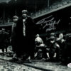 Frank Gifford Autographed New York Giants 8x10 Photo HOF 77 JSA 11387