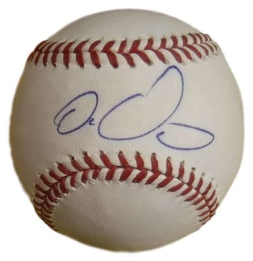 Carlos Gonzalez Autographed/Signed Colorado Rockies OML Baseball MLB 11408