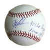 Dwight Gooden Autographed/Signed  OML New York Mets Baseball 2 Insc 11413