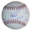 Dwight Gooden Autographed OML New York Mets Baseball w/5 Stats11414