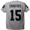 Michael Crabtree Autographed/Signed Oakland Raiders XL White Jersey JSA 11454