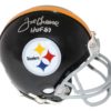 Joe Greene Autographed/Signed Pittsburgh Steelers TB Mini Helmet JSA 11459