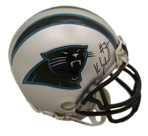 Kevin Greene Autographed/Signed Carolina Panthers Riddell Mini Helmet  JSA 11467