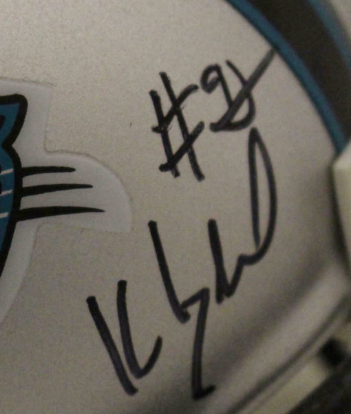 Kevin Greene Autographed/Signed Carolina Panthers Riddell Mini Helmet  JSA 11467