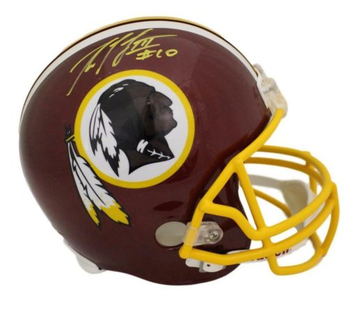 Robert Griffin III Autographed Washington Redskins Replica Helmet JSA 11500