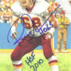 Russ Grimm Autographed/Signed Washington Redskins Goal Line Art Blue HOF 11507