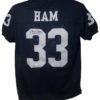 Jack Ham Autographed/Signed Penn State XL Blue Jersey Linebacker U JSA 11538