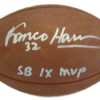 Franco Harris Signed Pittsburgh Steelers Official Football SB MVP JSA 11568