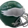 Ron Jaworski Signed Philadelphia Eagles Replica Helmet Polish Rifle BAS 11580