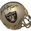 Mike Haynes Autographed Oakland Raiders Riddell Mini Helmet HOF JSA 11596