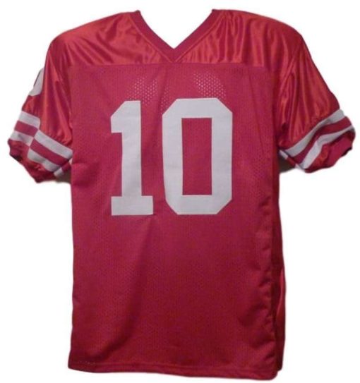 Roy Helu Autographed/Signed Nebraska Cornhuskers Red XL Jersey 11608