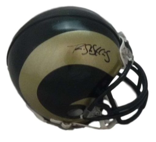 Rashard Higgins Autographed/Signed Colorado State Rams Mini Helmet 11626
