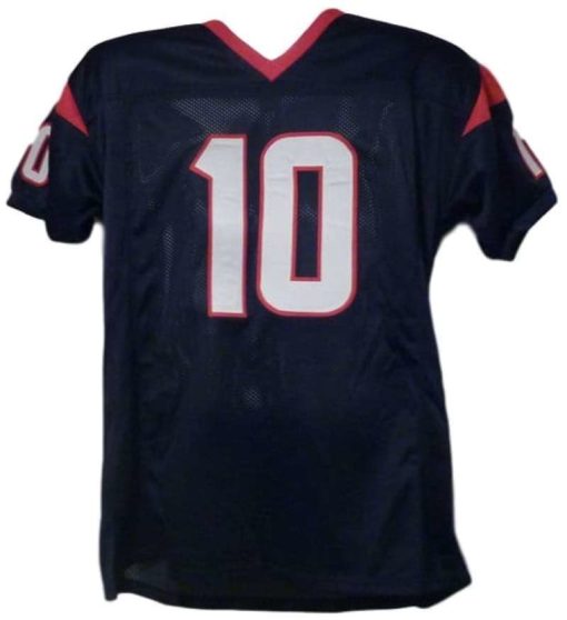 Deandre Hopkins Autographed/Signed Houston Texans Blue XL Jersey JSA 11659