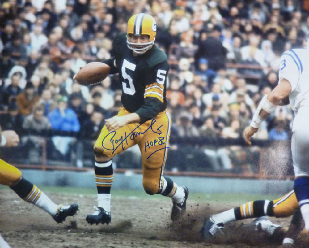 Paul Hornung Autographed/Signed Green Bay Packers 16x20 Photo HOF 11663