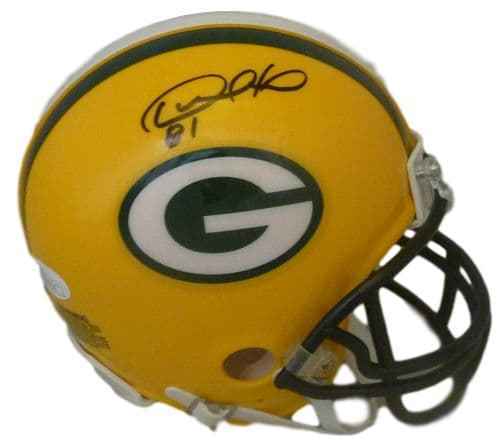 Desmond Howard Autographed/Signed Green Bay Packers Mini Helmet JSA 11688