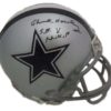 Chuck Howley Autographed/Signed Dallas Cowboys Mini Helmet SB V MVP JSA 11701