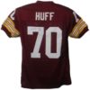 Sam Huff Autographed/Signed Washington Redskins XL Red Jersey HOF 11713