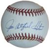 Jim Catfish Hunter Autographed/Signed New York Yankees OML Baseball JSA 11729