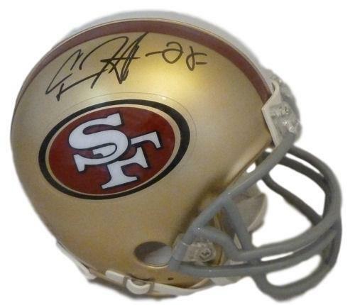 Carlos Hyde Autographed/Signed San Francisco 49ers Mini Helmet JSA 11735