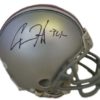 Carlos Hyde Autographed/Signed Ohio State Buckeyes Mini Helmet JSA 11736