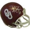 Keith Jackson Autographed/Signed Oklahoma Sooners Riddell Mini Helmet 11772
