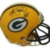 Keith Jackson Autographed/Signed Green Bay Packers Riddell Mini Helmet 11773