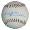 Reggie Jackson Autographed/Signed OML Baseball New York Yankees Mr October 11786
