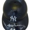 Reggie Jackson Autographed New York Yankees Batting Helmet 2 Insc JSA 11788