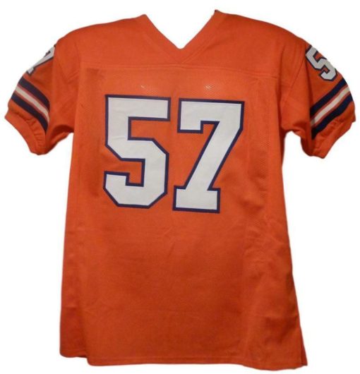 Tom Jackson Autographed/Signed Denver Broncos Orange XL Jersey JSA 11793