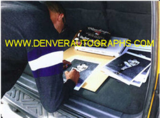 Ubaldo Jimenez Autographed/Signed Colorado Rockies 11x17 Photo/Print 11816