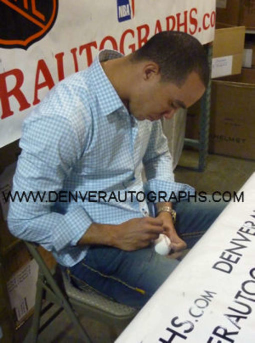 Ubaldo Jimenez Autographed/Signed Colorado Rockies All Star Baseball 11820