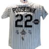 Scott Podsednik Signed Chicago White Sox Majestic White Medium Jersey JSA 11825