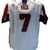 Michael Vick Autographed Atlanta Falcons White 52 Reebok Jersey 11832