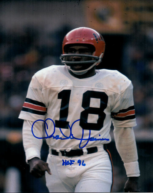 Charlie Joiner Autographed/Signed Cincinnati Bengals 8x10 Photo HOF 11858