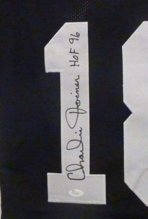 Charlie Joiner Autographed Cincinnati Bengals XL Jersey HOF 96 JSA 11863