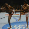 Jon Bones Jones Autographed UFC 16x20 Photo IHW Champ JSA 11888