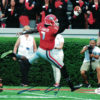 Lorenzo Carter Autographed/Signed Georgia Bulldogs 8x10 Photo JSA 11929